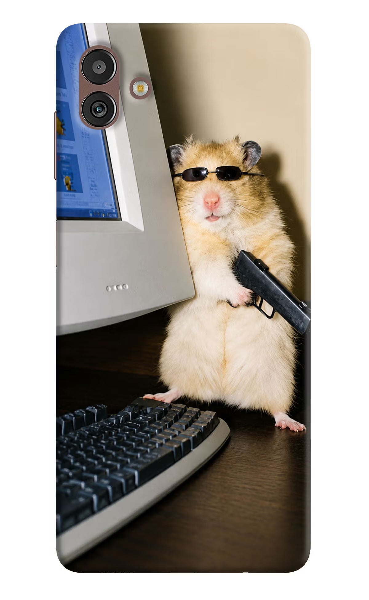 Hacker Hamster Samsung M13 5G Back Cover