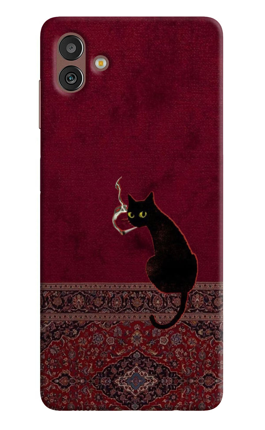 Midnight Cat Samsung M13 5G Back Cover, Hard case
