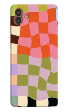 Wavy Grid Samsung M13 5G Back Cover