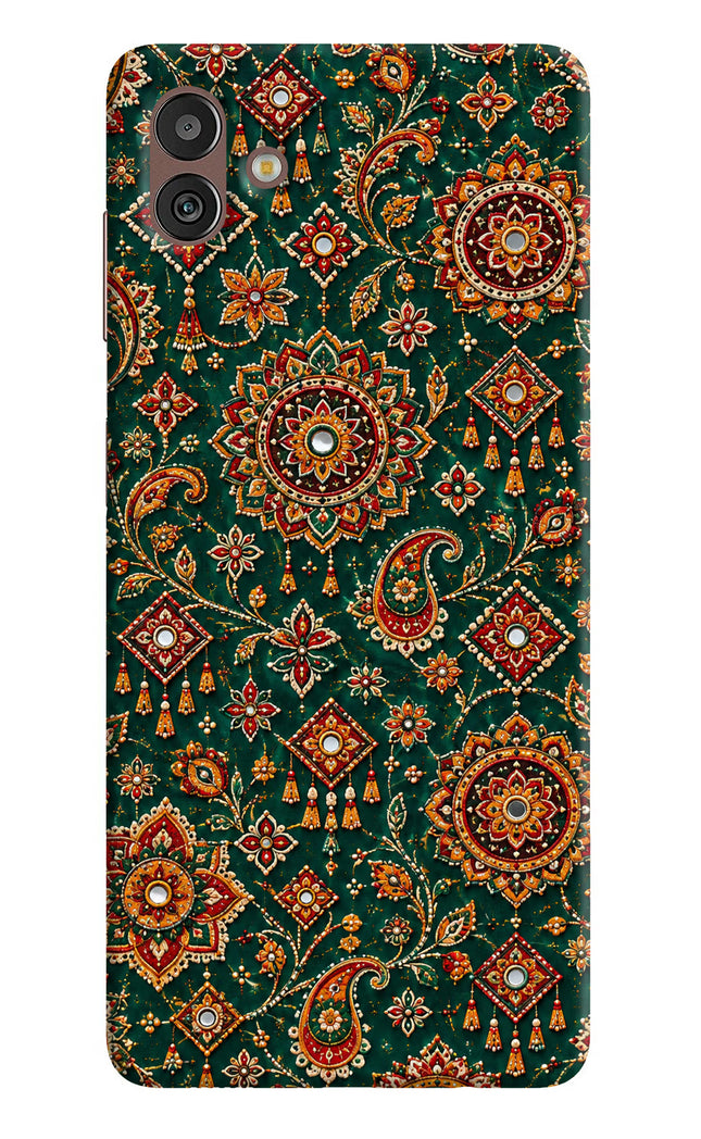 Green Pataka Samsung M13 5G Hard Case Back Cover by Casekaro