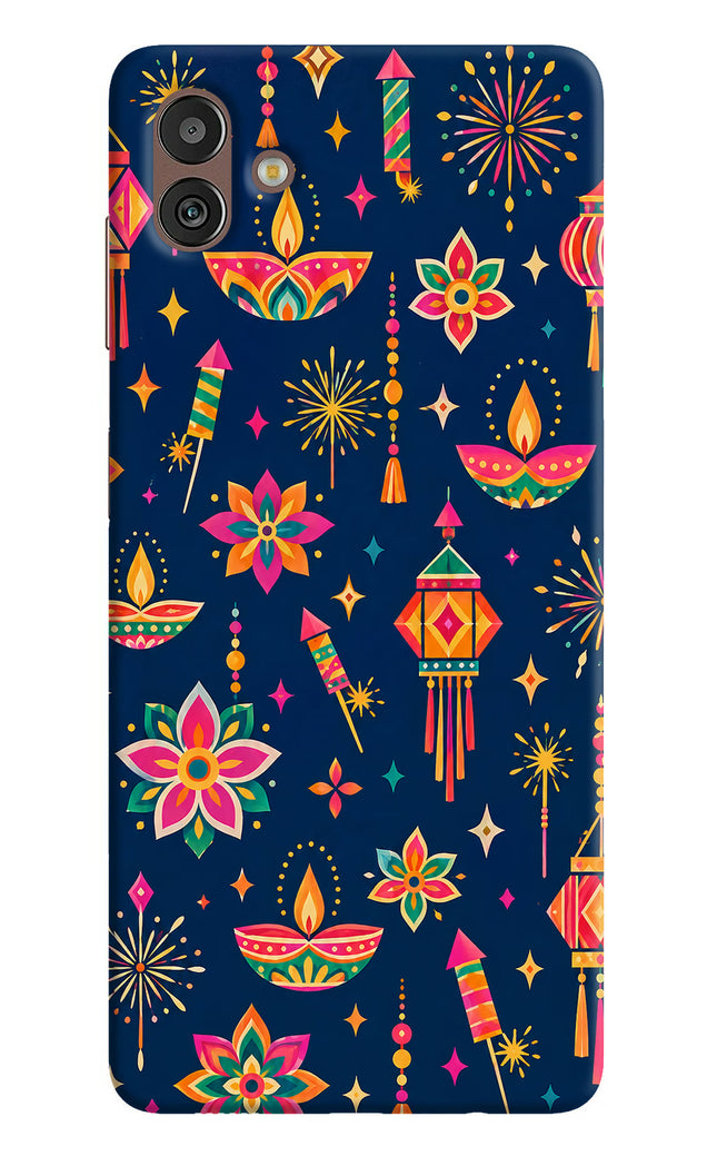 Festive Pop Samsung M13 5G Hard Case Back Cover by Casekaro