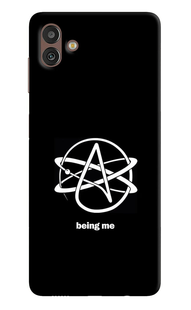 Atheist Symbol Samsung M13 5G Hard Case Back Cover by Casekaro