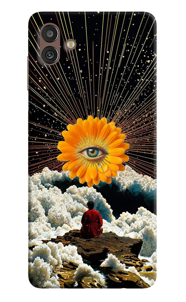 Cosmic Flower Samsung M13 5G Hard Case Back Cover by Casekaro