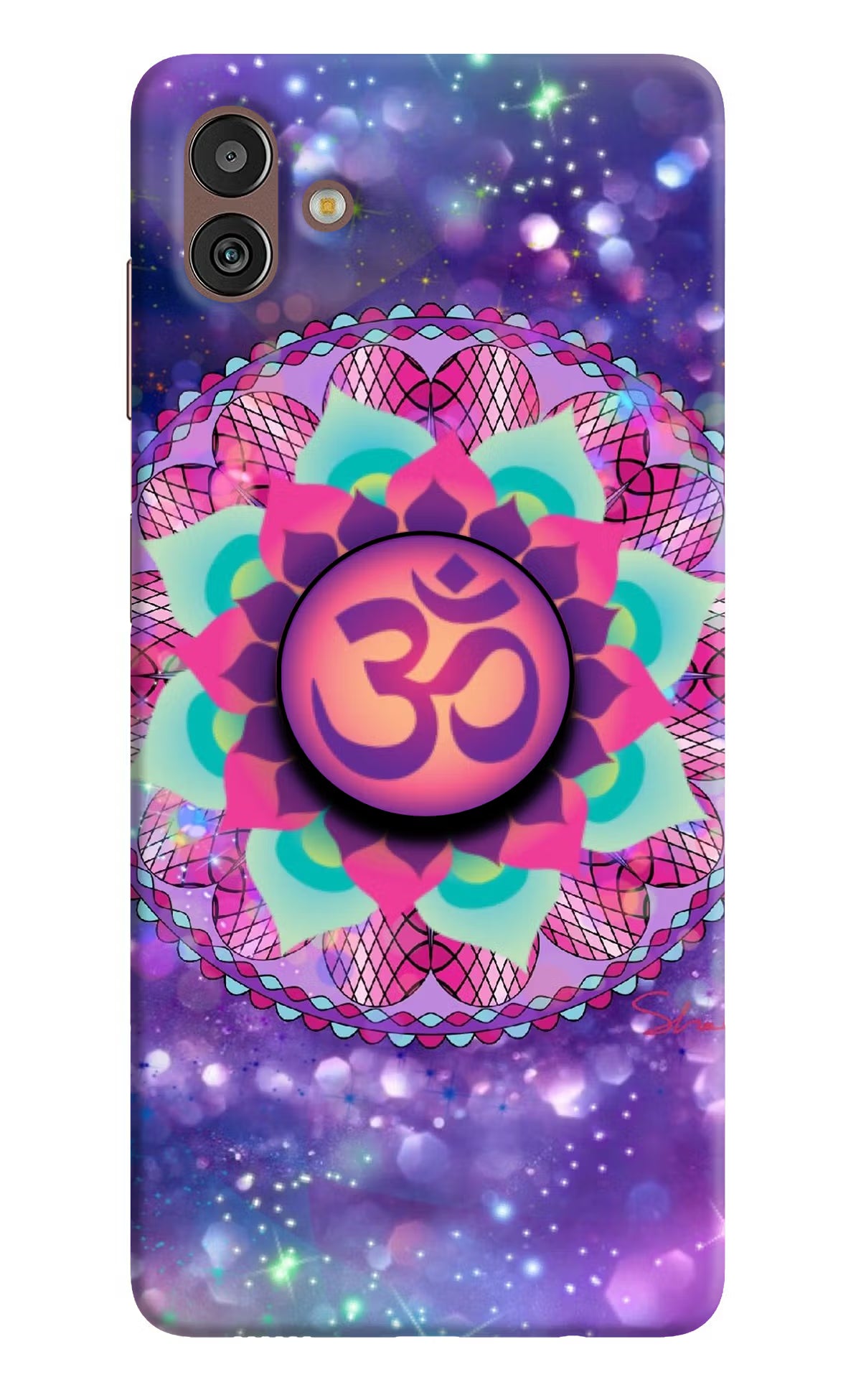 Om Purple Samsung M13 5G Pop Case by Casekaro