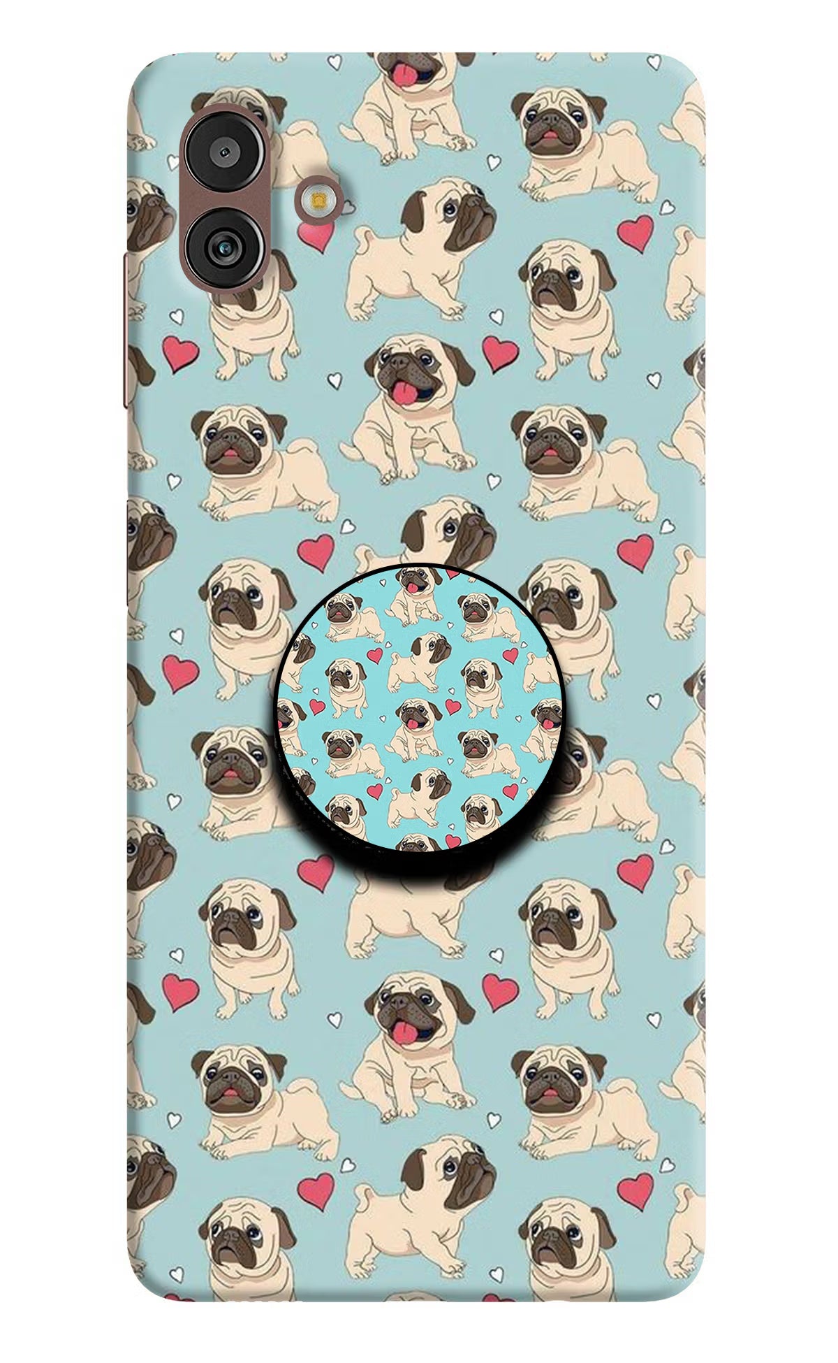 Pug Dog Samsung M13 5G Pop Case by Casekaro