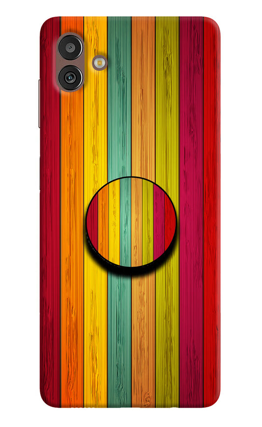 Multicolor Wooden Samsung M13 5G Pop Case by Casekaro