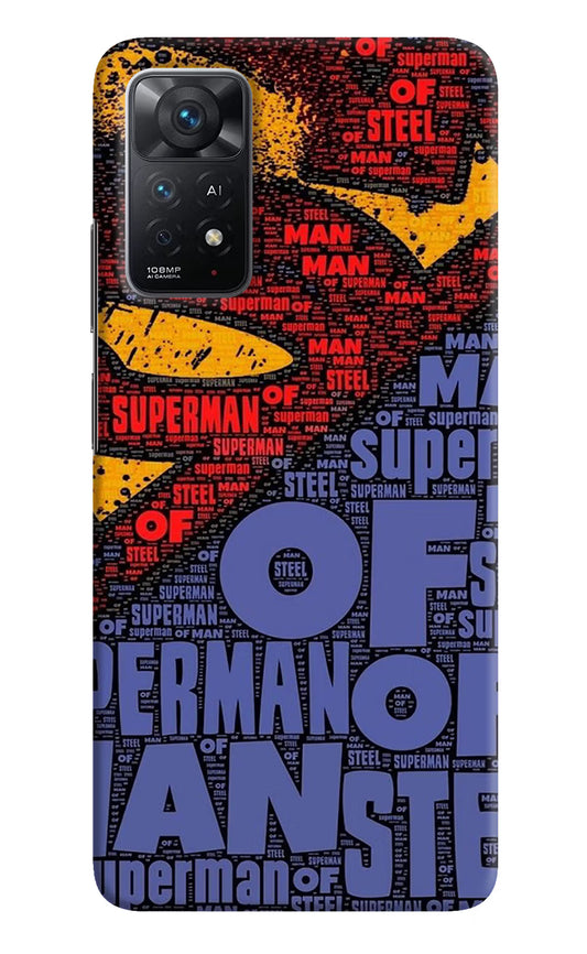 Superman Redmi Note 11 Pro+ 5G Hard Case Back Cover by Casekaro