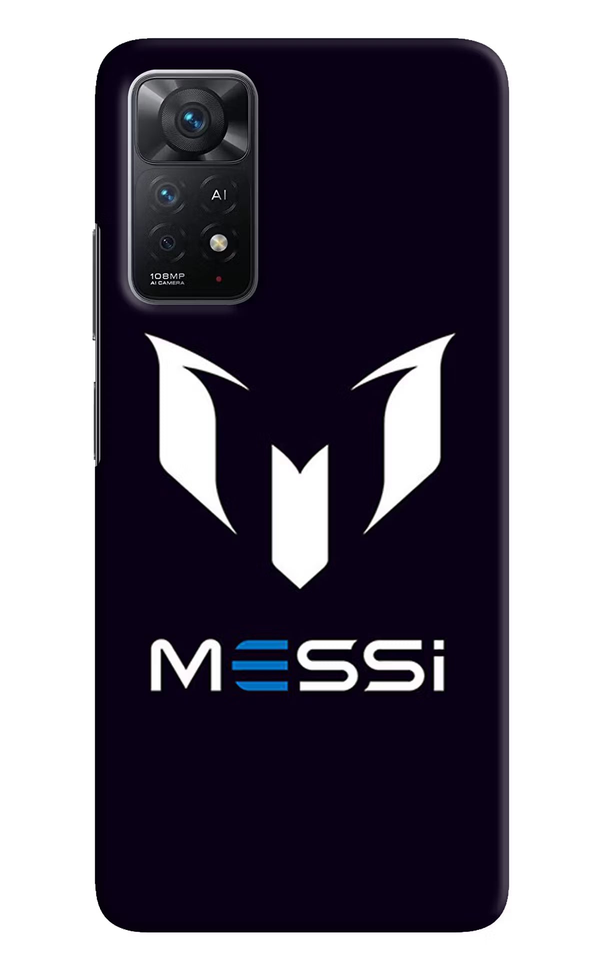 Messi Logo Redmi Note 11 Pro+ 5G Hard Case Back Cover by Casekaro