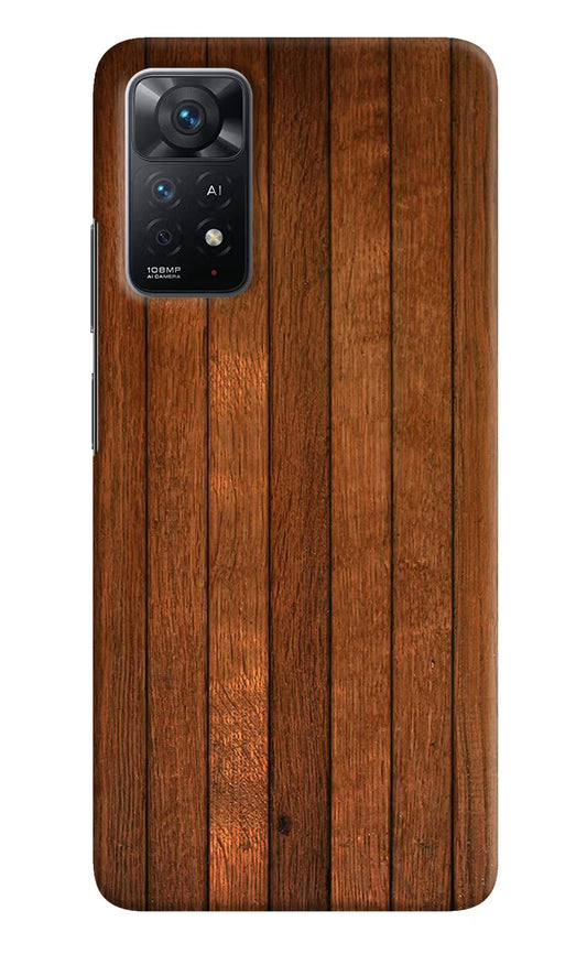 Wooden Artwork Bands Redmi Note 11 Pro+ 5G Hard Case Back Cover by Casekaro