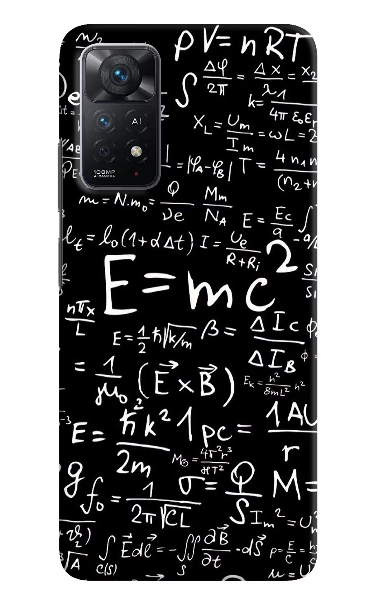 Physics Formula Redmi Note 11 Pro+ 5G Hard Case Back Cover by Casekaro