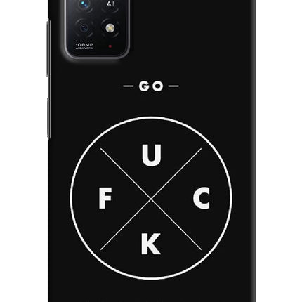Go Fuck Yourself Redmi Note 11 Pro+ 5G Hard Case Back Cover by Casekaro