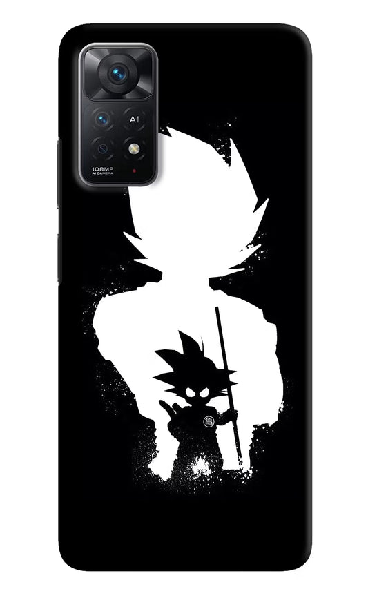 Goku Shadow Redmi Note 11 Pro+ 5G Hard Case Back Cover by Casekaro