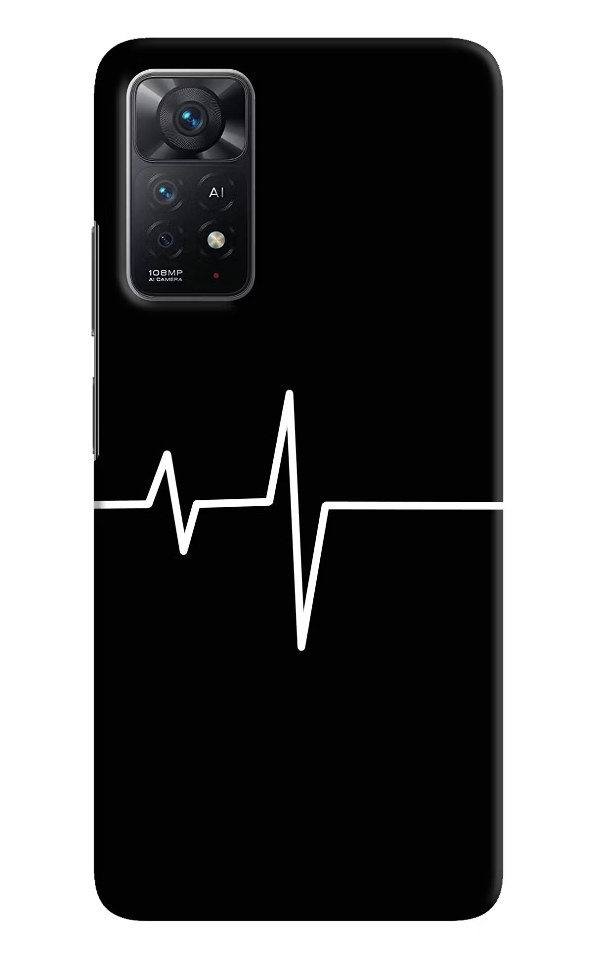 Heart Beats Redmi Note 11 Pro+ 5G Hard Case Back Cover by Casekaro