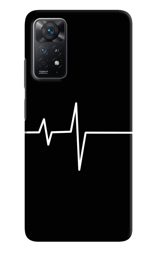 Heart Beats Redmi Note 11 Pro+ 5G Hard Case Back Cover by Casekaro