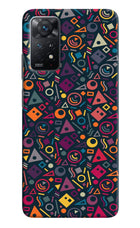 Geometric Abstract Redmi Note 11 Pro+ 5G Hard Case Back Cover by Casekaro