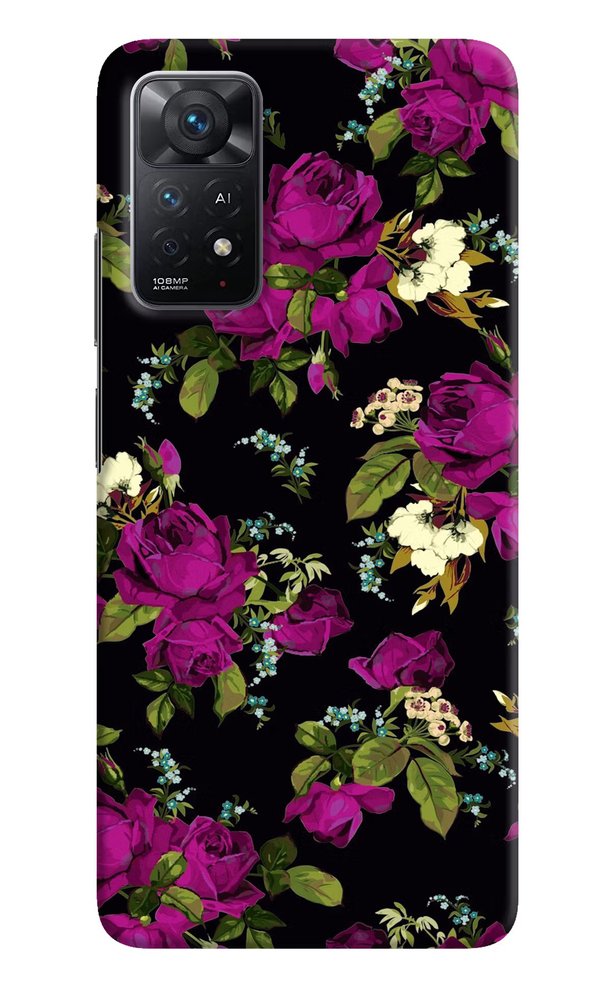 Flowers Redmi Note 11 Pro+ 5G Hard Case Back Cover by Casekaro