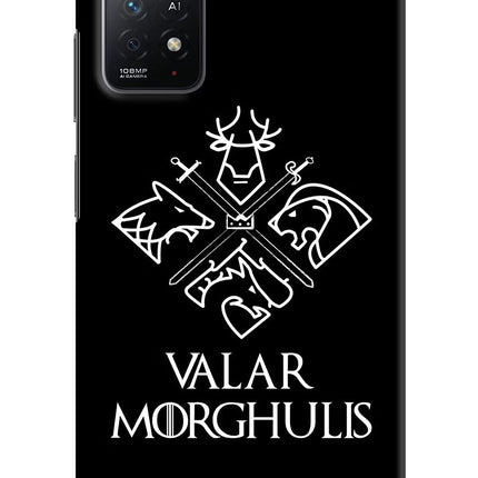 Valar Morghulis | Game Of Thrones Redmi Note 11 Pro+ 5G Hard Case Back Cover by Casekaro