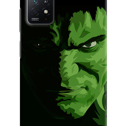 HULK Redmi Note 11 Pro+ 5G Hard Case Back Cover by Casekaro