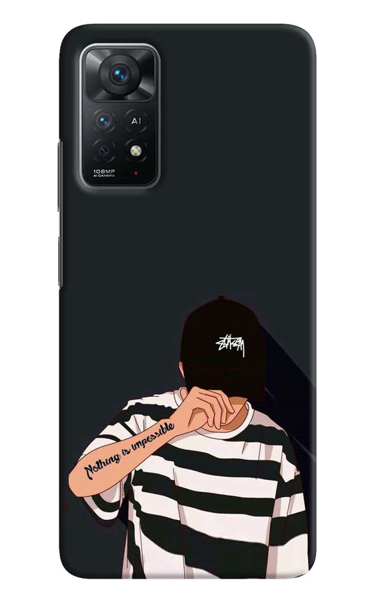 Aesthetic Boy Redmi Note 11 Pro+ 5G Hard Case Back Cover by Casekaro