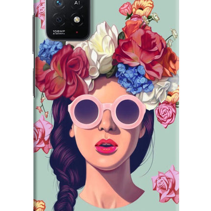 Pretty Girl Redmi Note 11 Pro+ 5G Hard Case Back Cover by Casekaro