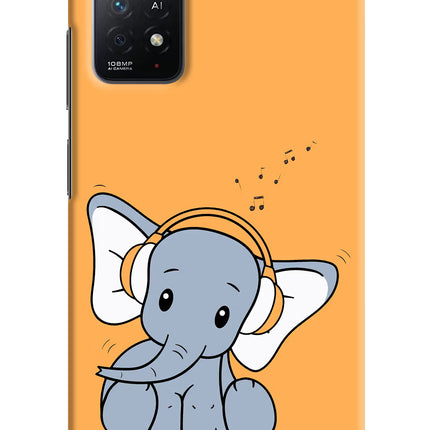High On Music Redmi Note 11 Pro+ 5G Hard Case Back Cover by Casekaro