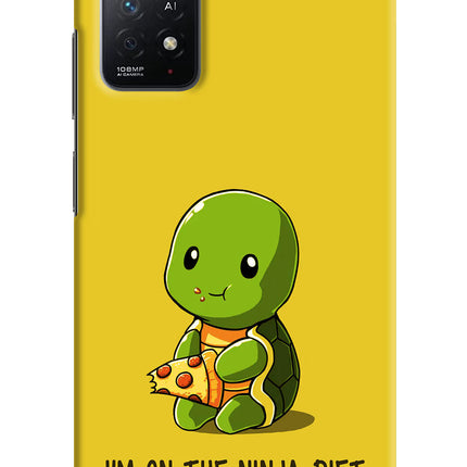 I'm on Ninja Diet Redmi Note 11 Pro+ 5G Hard Case Back Cover by Casekaro