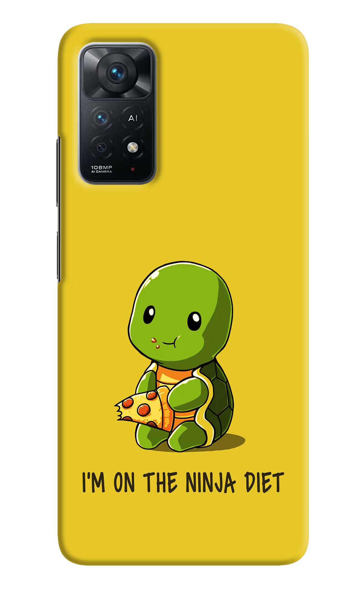 I'm on Ninja Diet Redmi Note 11 Pro+ 5G Hard Case Back Cover by Casekaro
