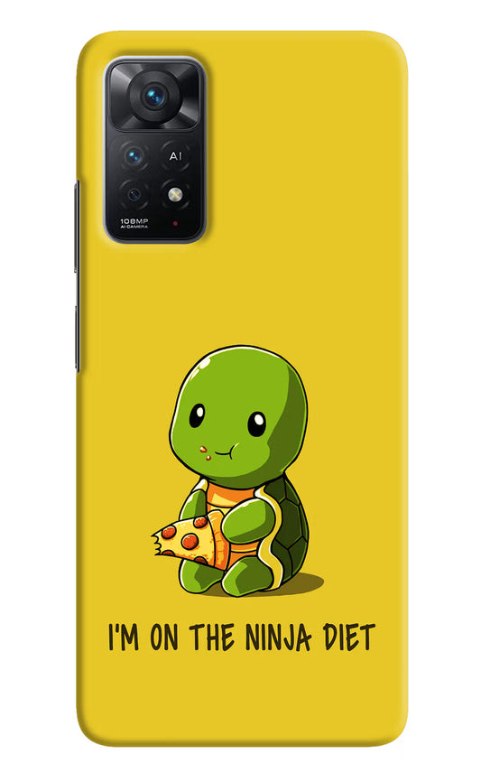 I'm on Ninja Diet Redmi Note 11 Pro+ 5G Hard Case Back Cover by Casekaro