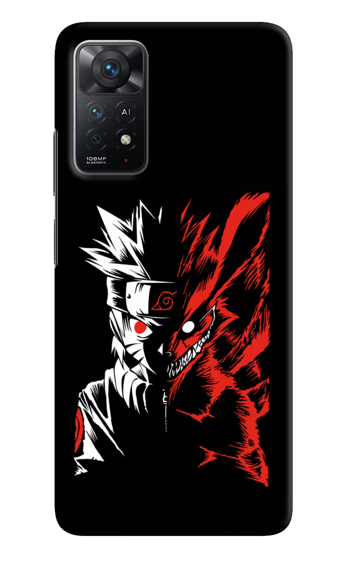 Naruto Two Face Redmi Note 11 Pro+ 5G Hard Case Back Cover by Casekaro
