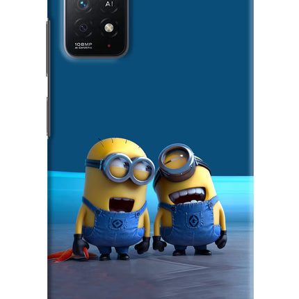Minion Laughing Redmi Note 11 Pro+ 5G Hard Case Back Cover by Casekaro