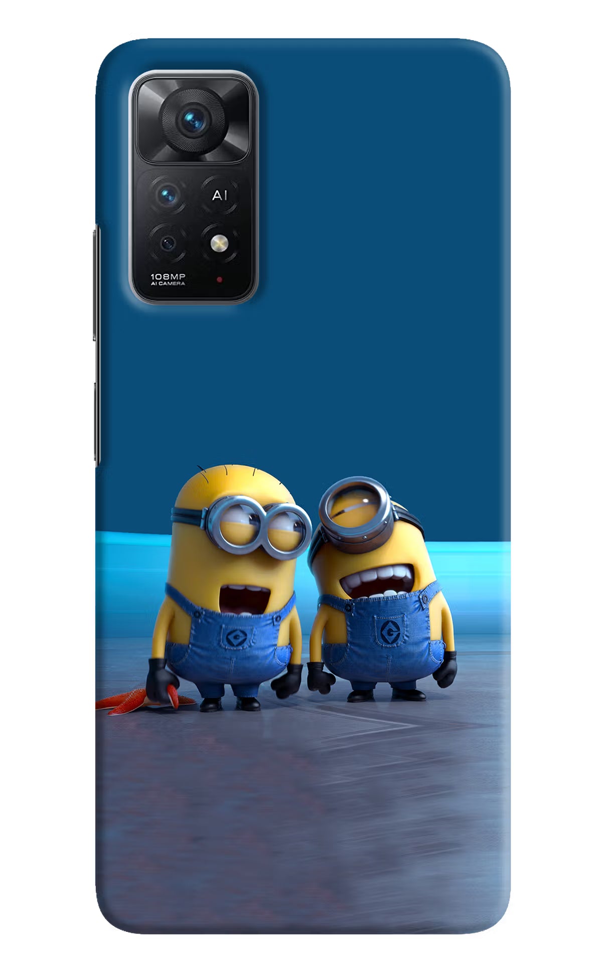 Minion Laughing Redmi Note 11 Pro+ 5G Hard Case Back Cover by Casekaro