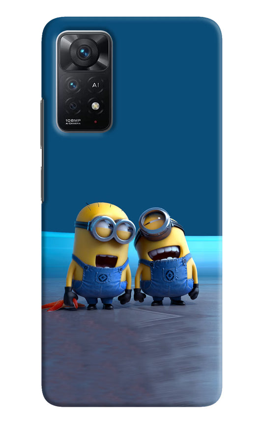 Minion Laughing Redmi Note 11 Pro+ 5G Hard Case Back Cover by Casekaro