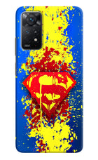 Superman logo Redmi Note 11 Pro+ 5G Hard Case Back Cover by Casekaro
