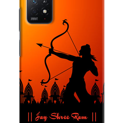 Lord Ram - 4 Redmi Note 11 Pro+ 5G Hard Case Back Cover by Casekaro