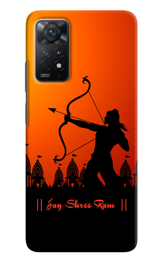 Lord Ram - 4 Redmi Note 11 Pro+ 5G Hard Case Back Cover by Casekaro