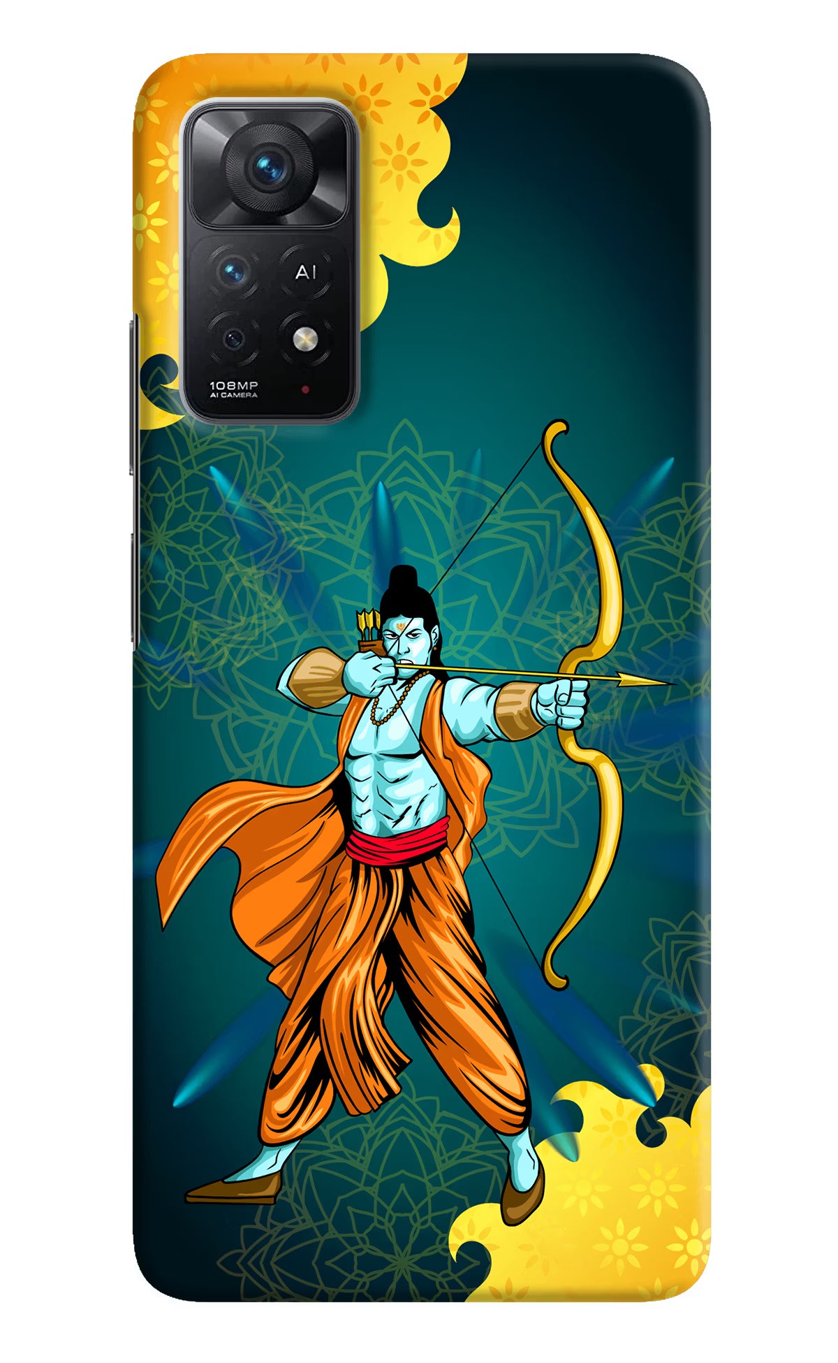 Lord Ram - 6 Redmi Note 11 Pro+ 5G Hard Case Back Cover by Casekaro