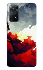 Fire Cloud Redmi Note 11 Pro+ 5G Hard Case Back Cover by Casekaro