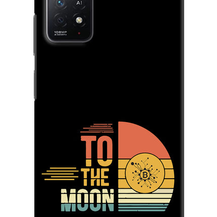 To the Moon Redmi Note 11 Pro+ 5G Hard Case Back Cover by Casekaro