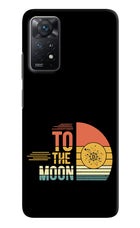 To the Moon Redmi Note 11 Pro+ 5G Hard Case Back Cover by Casekaro