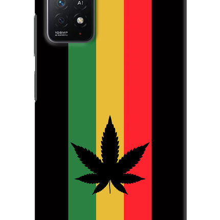 Weed Flag Redmi Note 11 Pro+ 5G Hard Case Back Cover by Casekaro