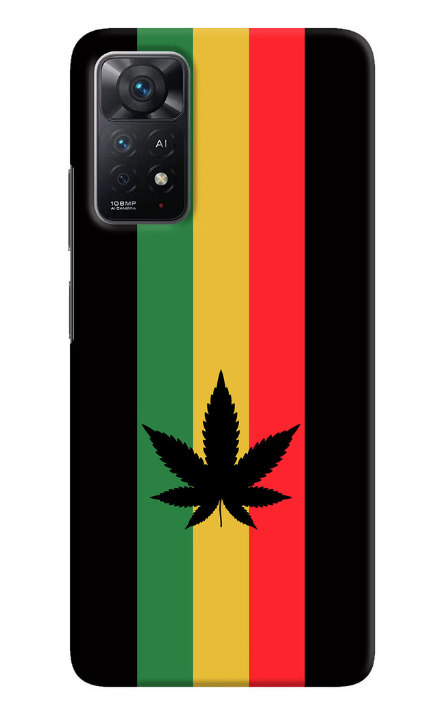 Weed Flag Redmi Note 11 Pro+ 5G Hard Case Back Cover by Casekaro