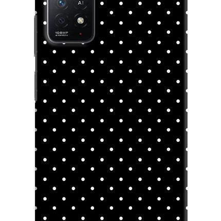 White Dots Redmi Note 11 Pro+ 5G Hard Case Back Cover by Casekaro