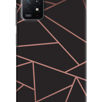 Geometric Pattern Redmi Note 11 Pro+ 5G Hard Case Back Cover by Casekaro