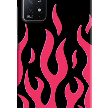 Fire Flames Redmi Note 11 Pro+ 5G Hard Case Back Cover by Casekaro