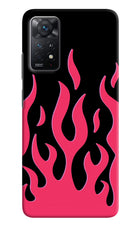 Fire Flames Redmi Note 11 Pro+ 5G Hard Case Back Cover by Casekaro