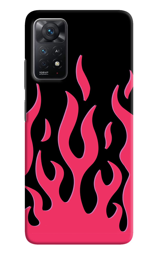 Fire Flames Redmi Note 11 Pro+ 5G Hard Case Back Cover by Casekaro
