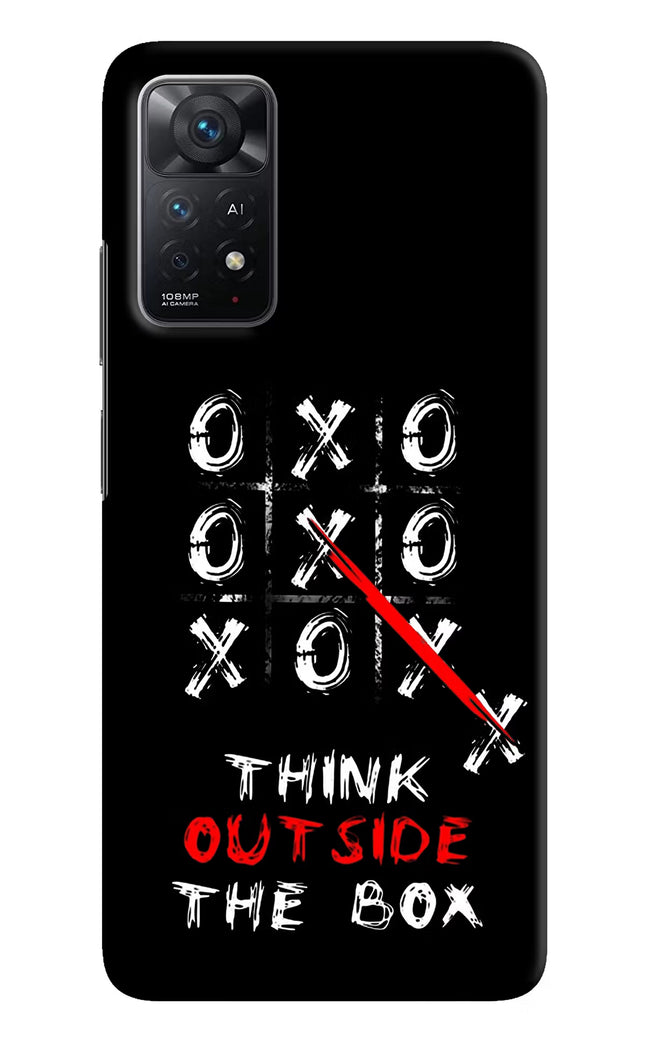 Think out of the BOX Redmi Note 11 Pro+ 5G Hard Case Back Cover by Casekaro