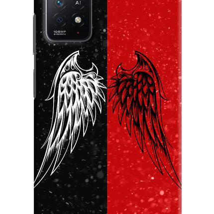Wings Redmi Note 11 Pro+ 5G Hard Case Back Cover by Casekaro