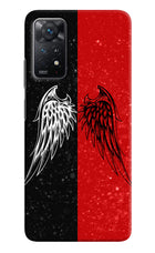Wings Redmi Note 11 Pro+ 5G Hard Case Back Cover by Casekaro