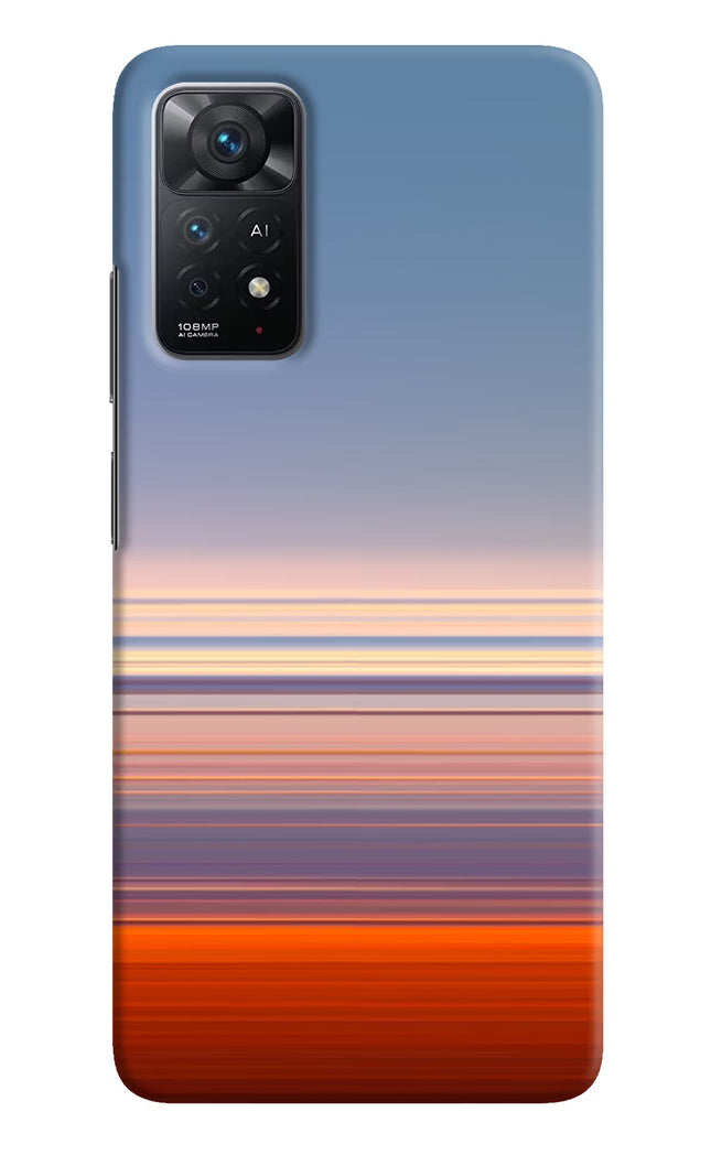 Morning Colors Redmi Note 11 Pro+ 5G Hard Case Back Cover by Casekaro